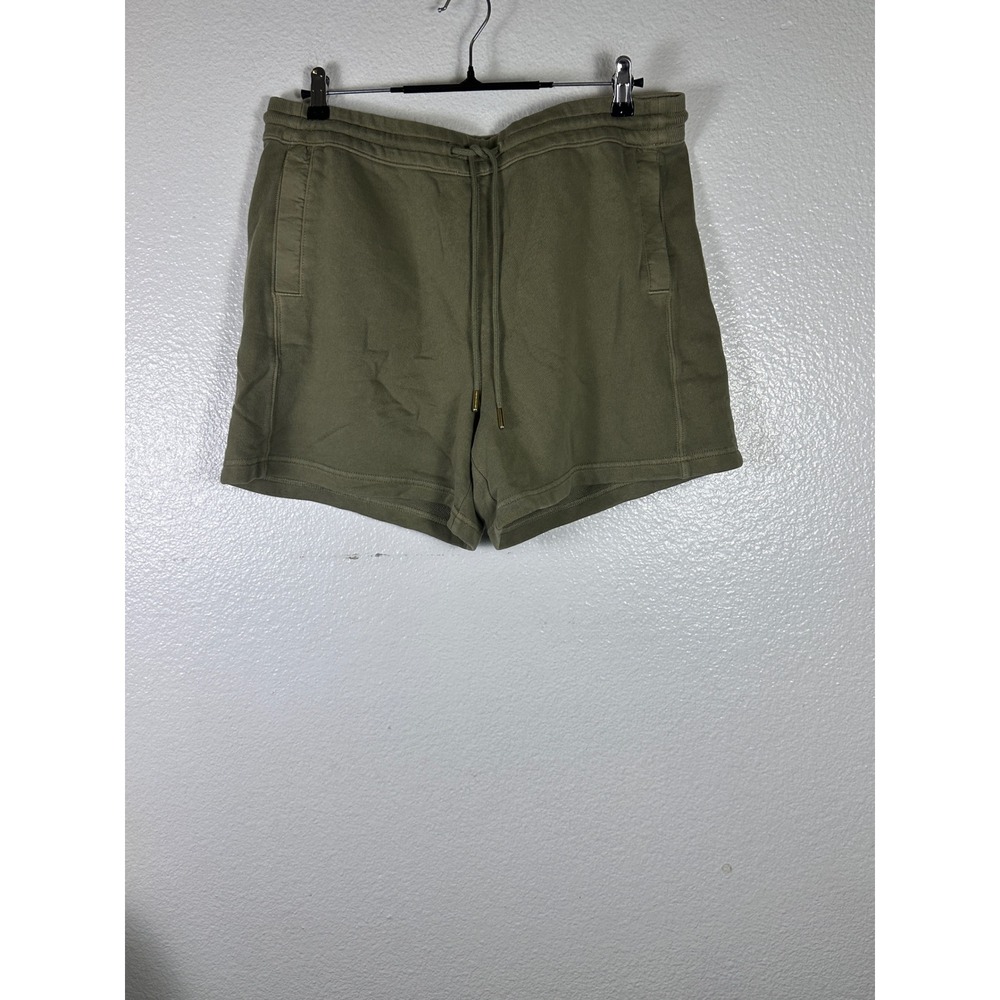 Tommy Bahama Sunray Cove Hybrid Shorts Tea Leaf Green Cotton SW820802 Womens L/G
